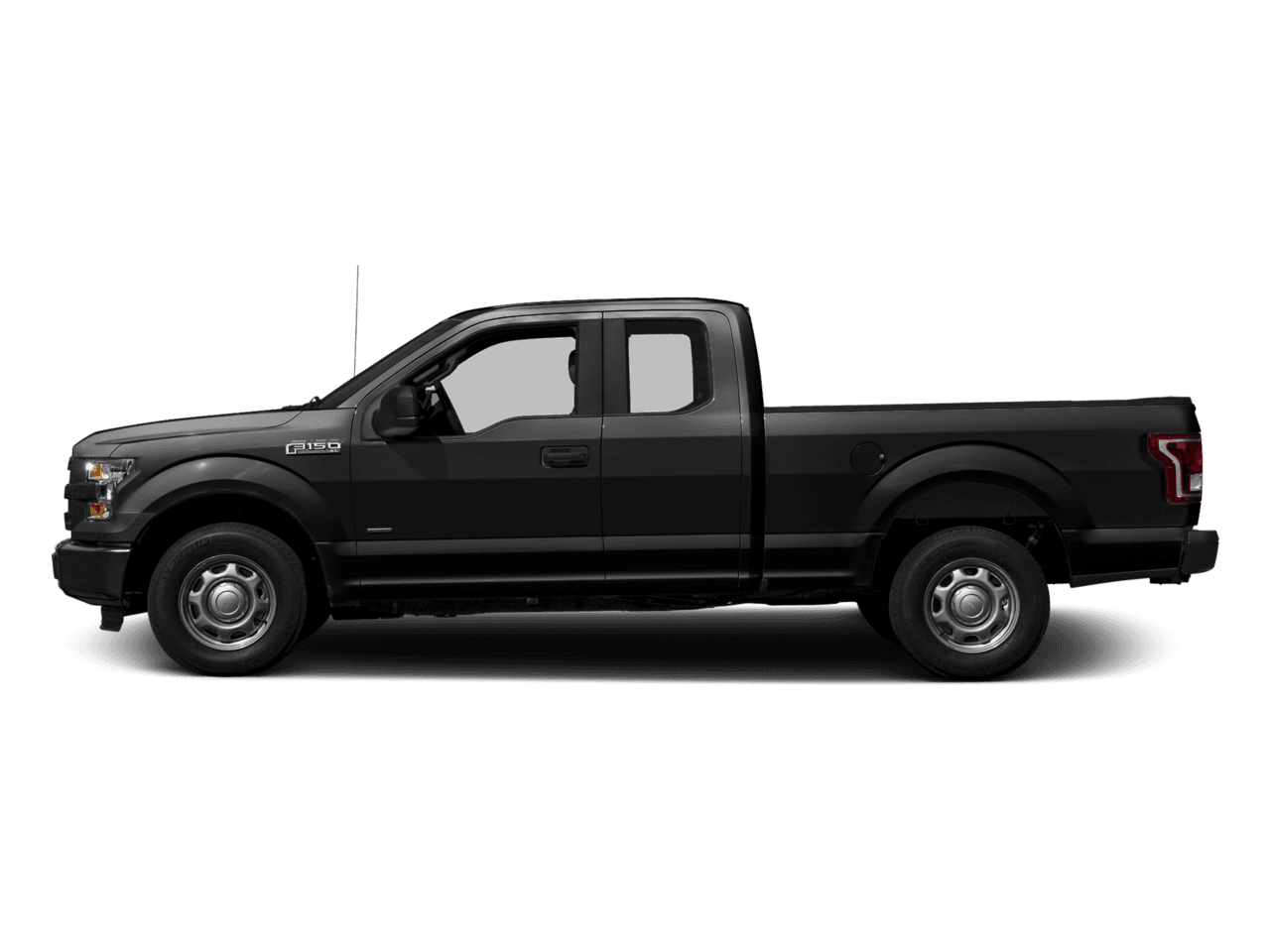 2016 Ford F-150 2WD SuperCab 145" XL - Profile, facing to the left