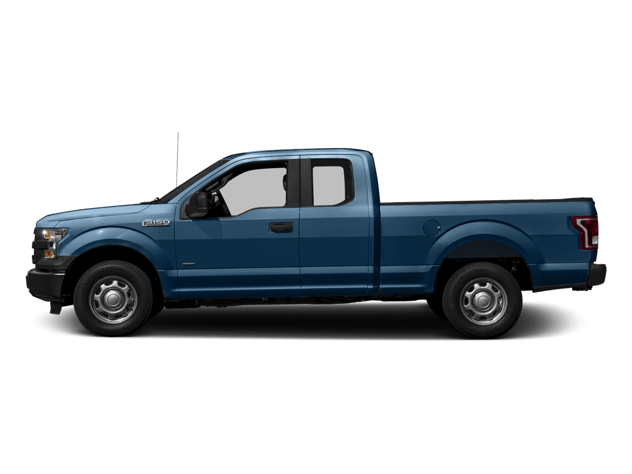 2016 Ford F-150 2WD SuperCab 145" XL - Profile, facing to the left