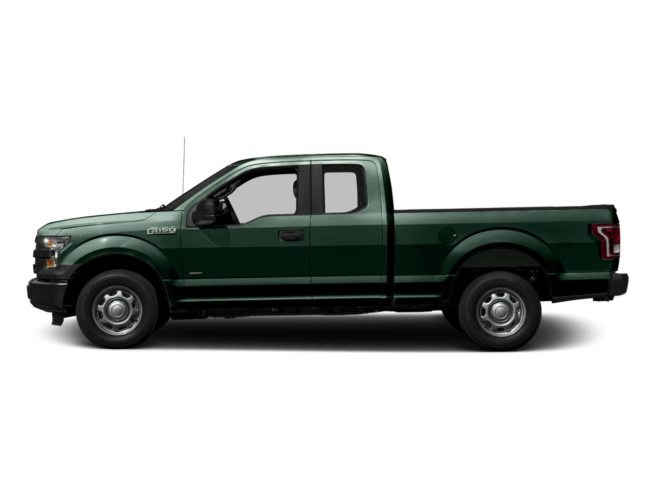 2016 Ford F-150 2WD SuperCab 145" XL - Profile, facing to the left