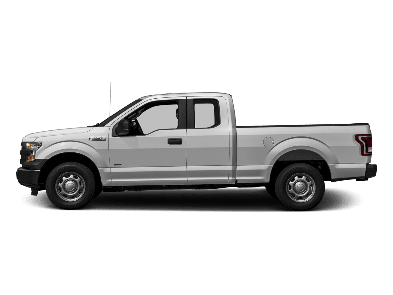 2016 Ford F-150 2WD SuperCab 145" XL - Profile, facing to the left