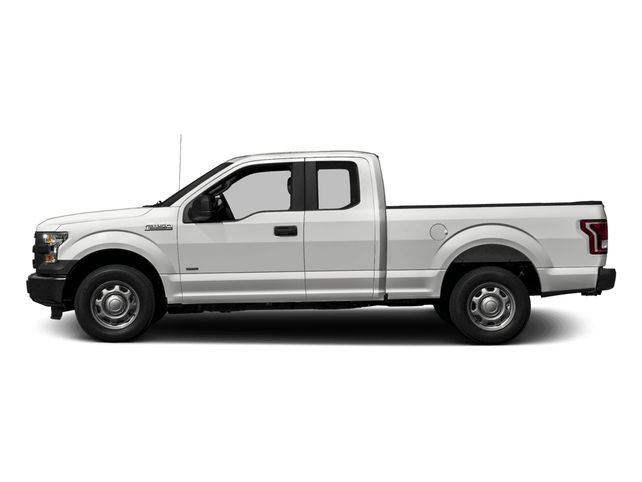2016 Ford F-150 2WD SuperCab 145" XL - Profile, facing to the left