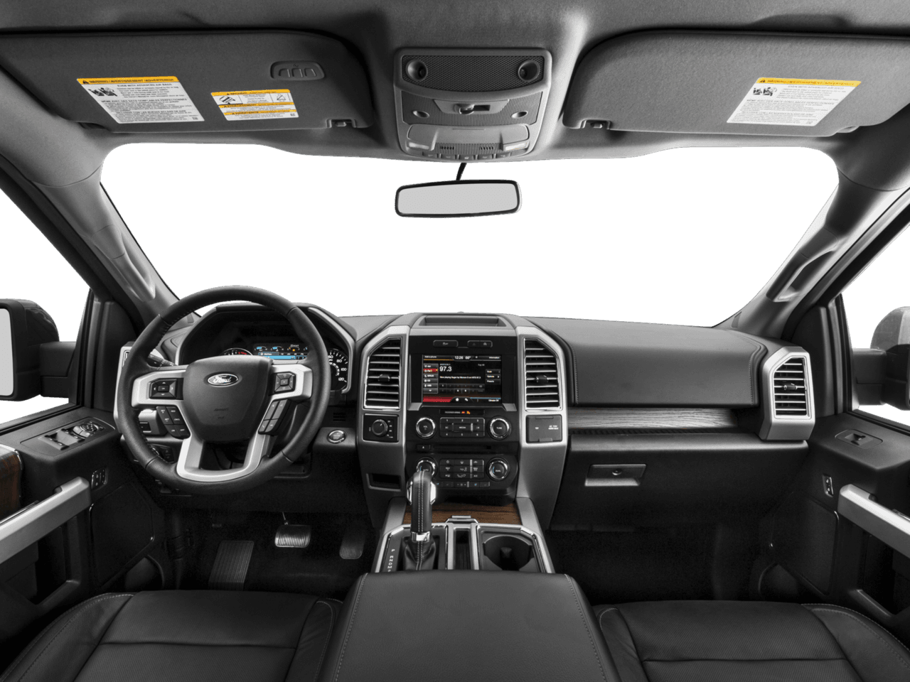 2016 Ford F-150 2WD SuperCab 145" Lariat - Interior Full Dash Basic