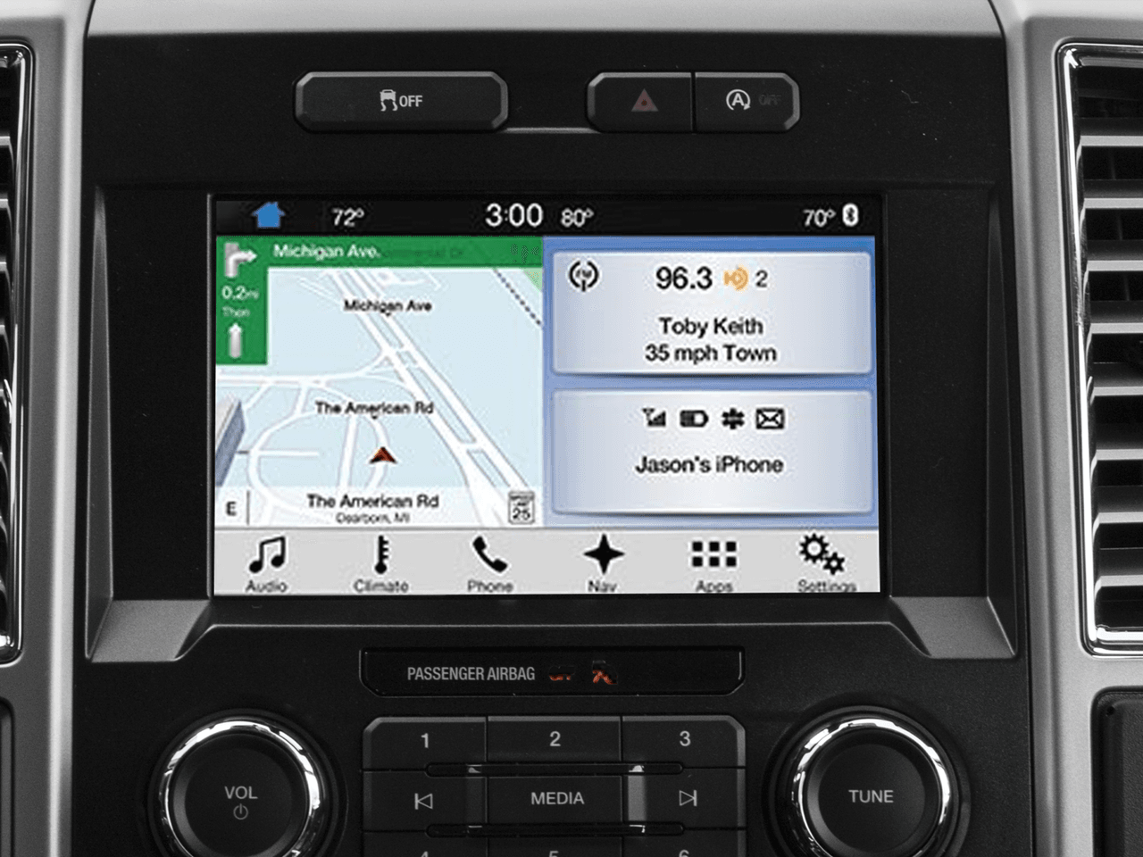 2016 Ford F-150 2WD SuperCab 145" Lariat - Interior Navigation System