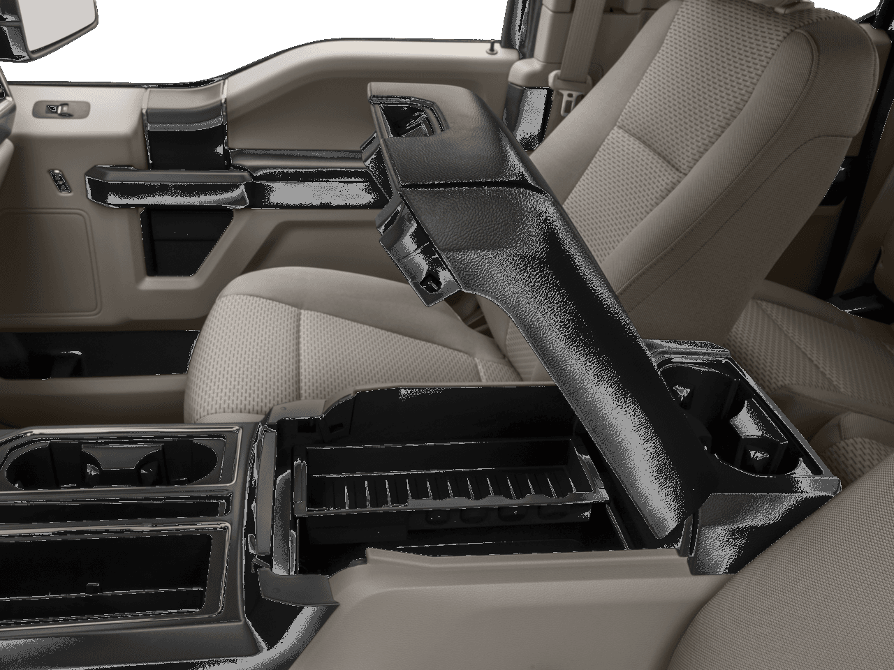 2016 Ford F-150 4WD SuperCab 145" XLT - Interior Center Storage Console