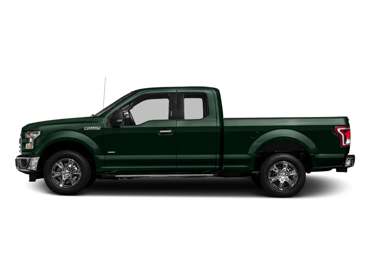 2016 Ford F-150 4WD SuperCab 145" XLT - Profile, facing to the left