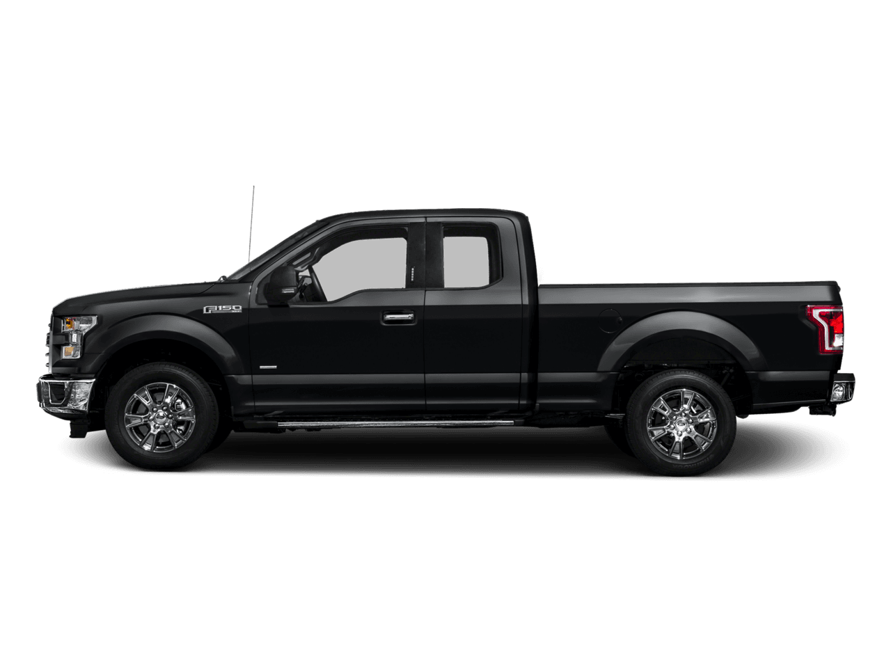 2016 Ford F-150 4WD SuperCab 145" XLT - Profile, facing to the left