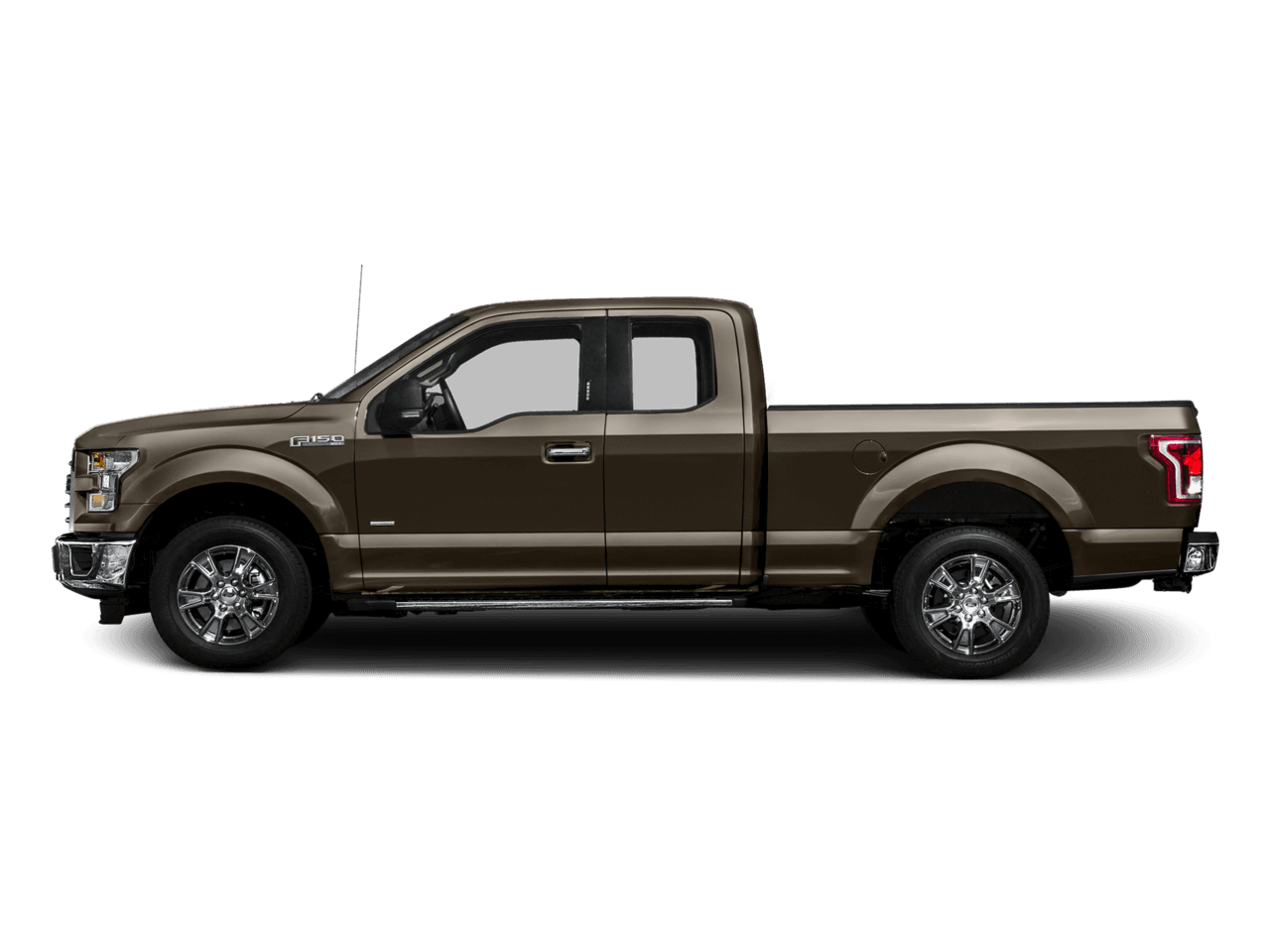 2016 Ford F-150 4WD SuperCab 145" XLT - Profile, facing to the left