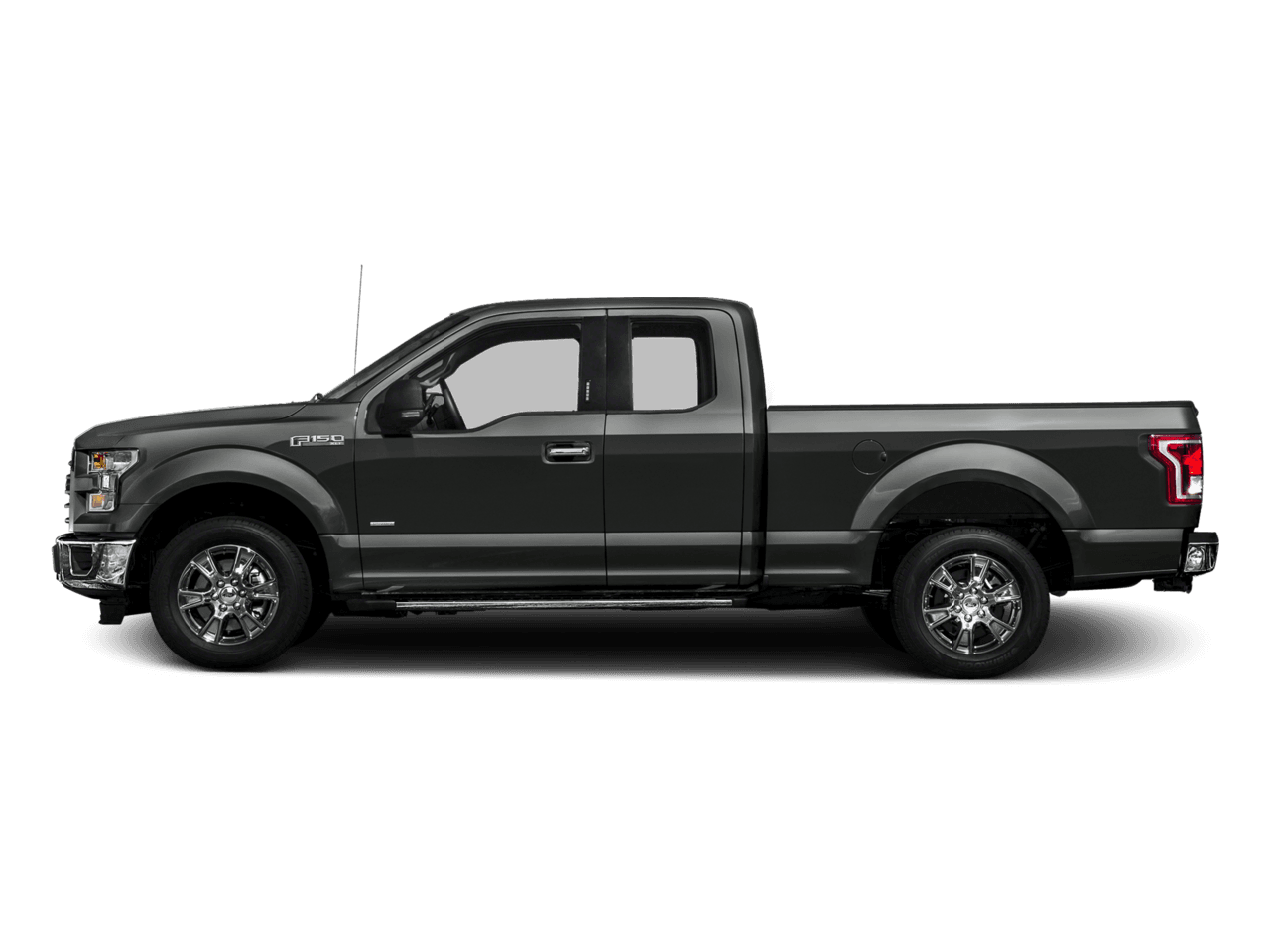 2016 Ford F-150 4WD SuperCab 145" XLT - Profile, facing to the left