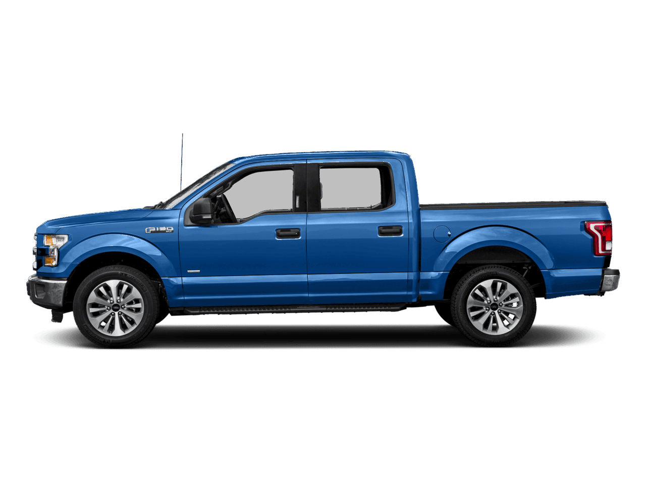 2016 Ford F-150 4WD SuperCrew 145" XLT - Profile, facing to the left