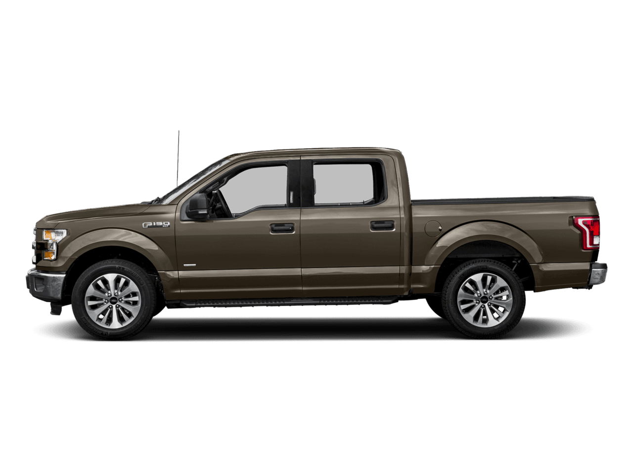 2016 Ford F-150 4WD SuperCrew 145" XLT - Profile, facing to the left