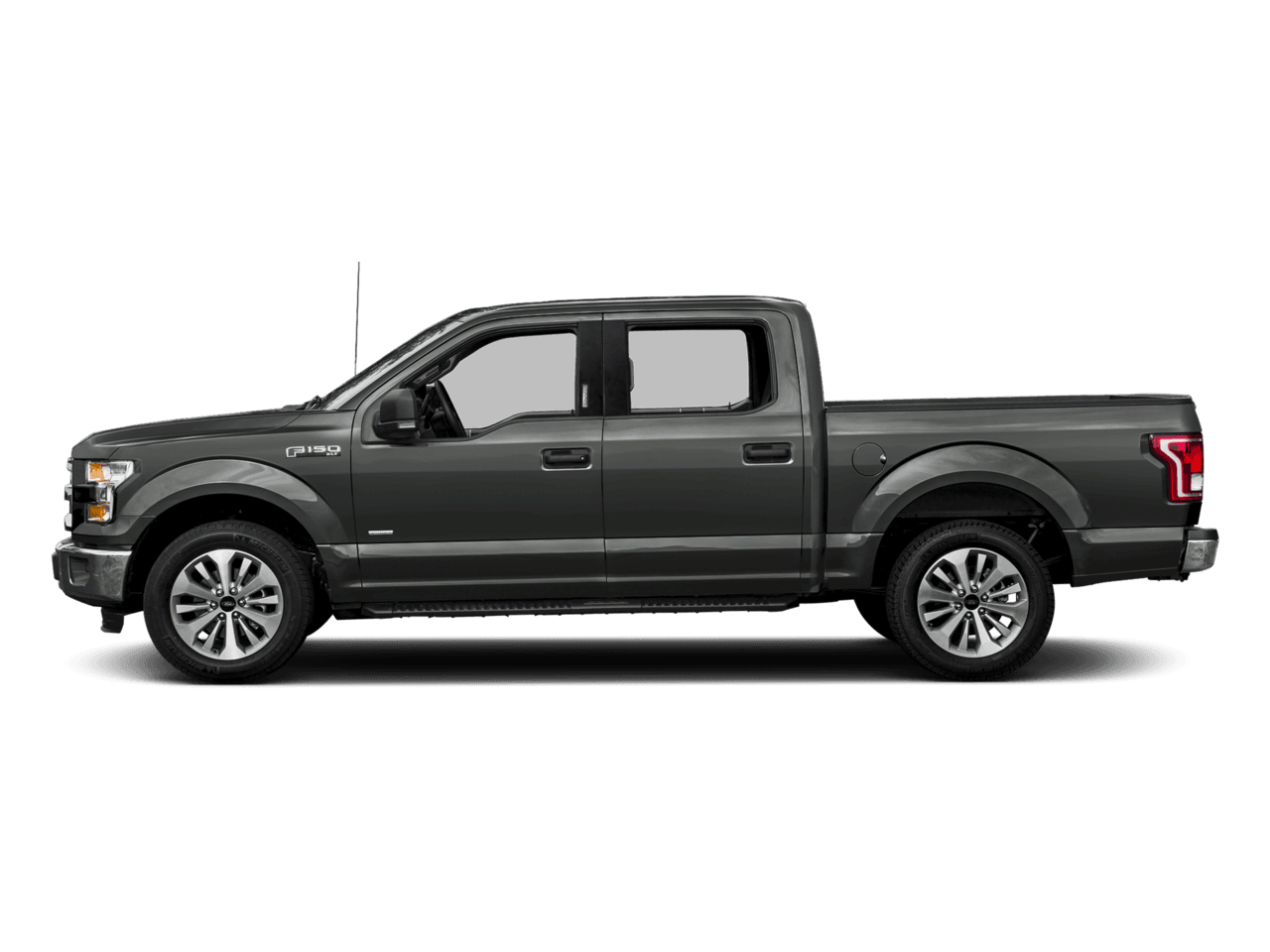 2016 Ford F-150 4WD SuperCrew 145" XLT - Profile, facing to the left