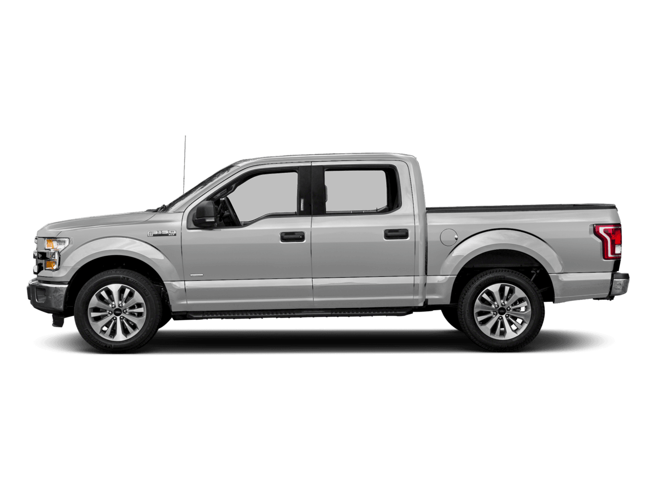 2016 Ford F-150 4WD SuperCrew 145" XLT - Profile, facing to the left