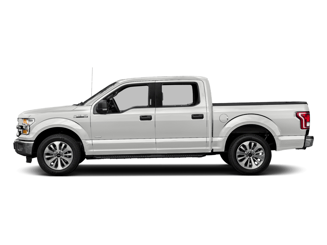 2016 Ford F-150 4WD SuperCrew 145" XLT - Profile, facing to the left
