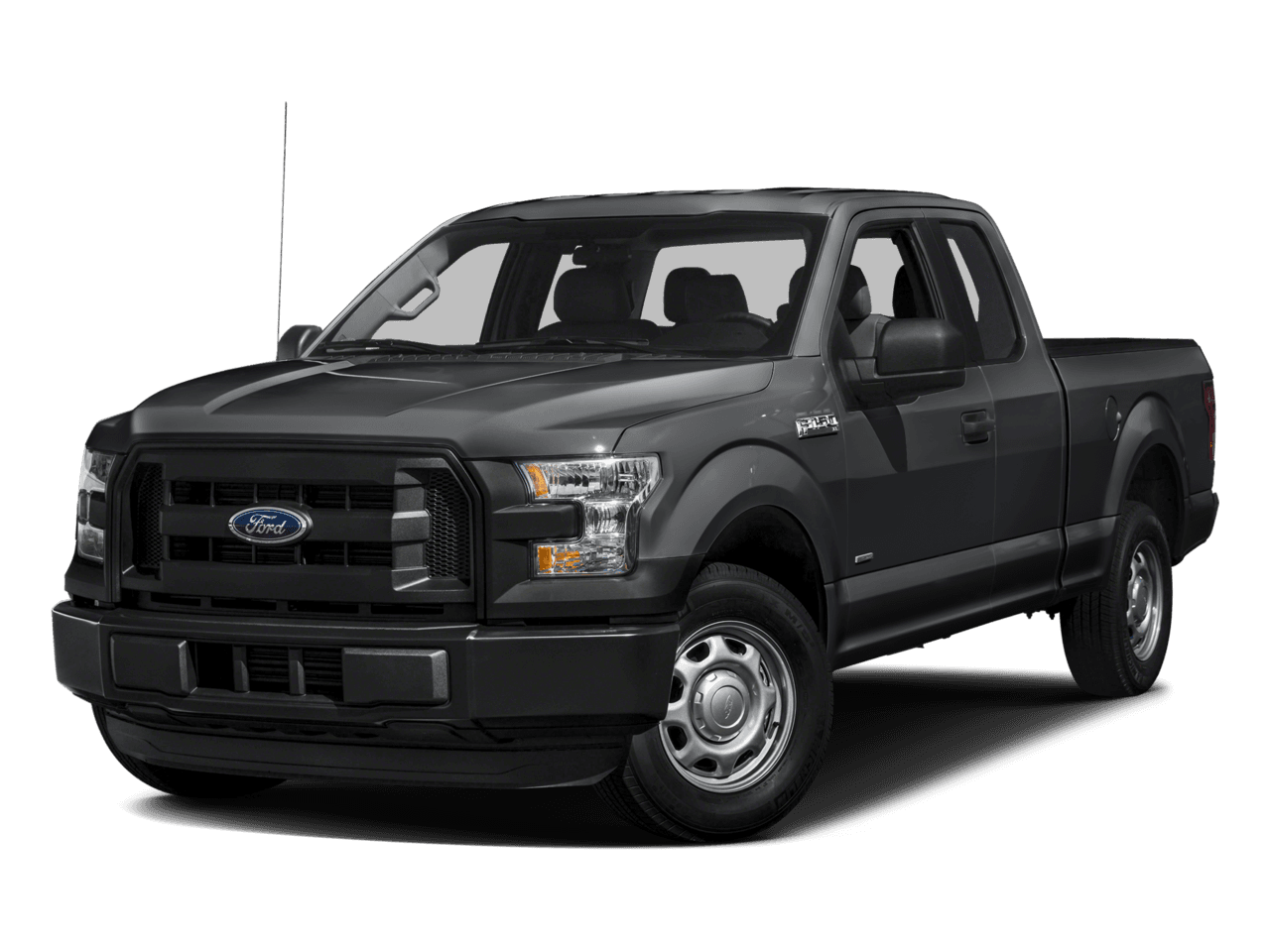 2016 Ford F-150 2WD SuperCab 163" XL - Front 3/4, facing to the left