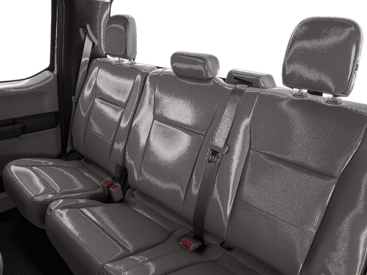 2016 Ford F-150 2WD SuperCab 163" XL - Interior Rear seats