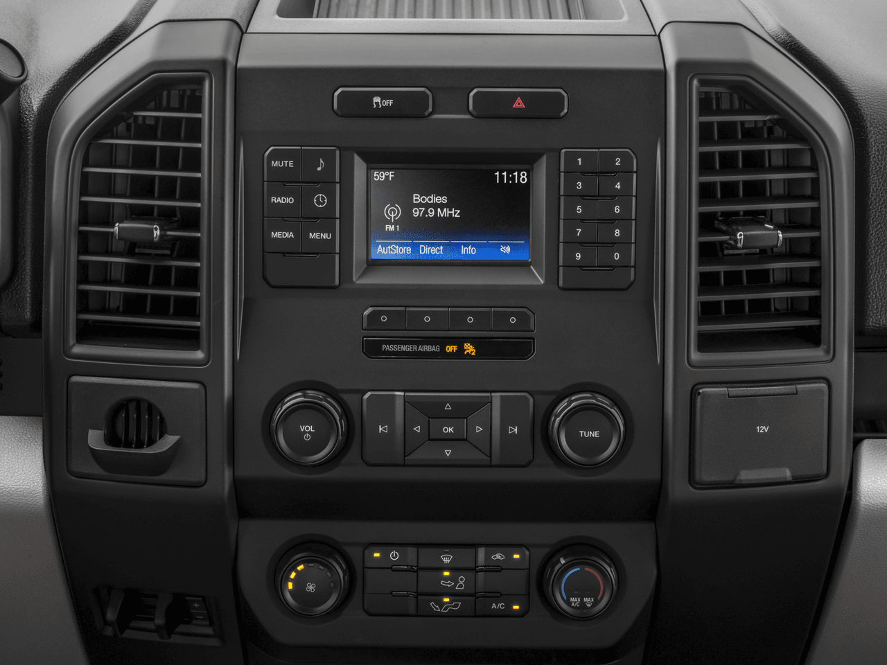 2016 Ford F-150 2WD SuperCab 163" XL - Interior Stereo System
