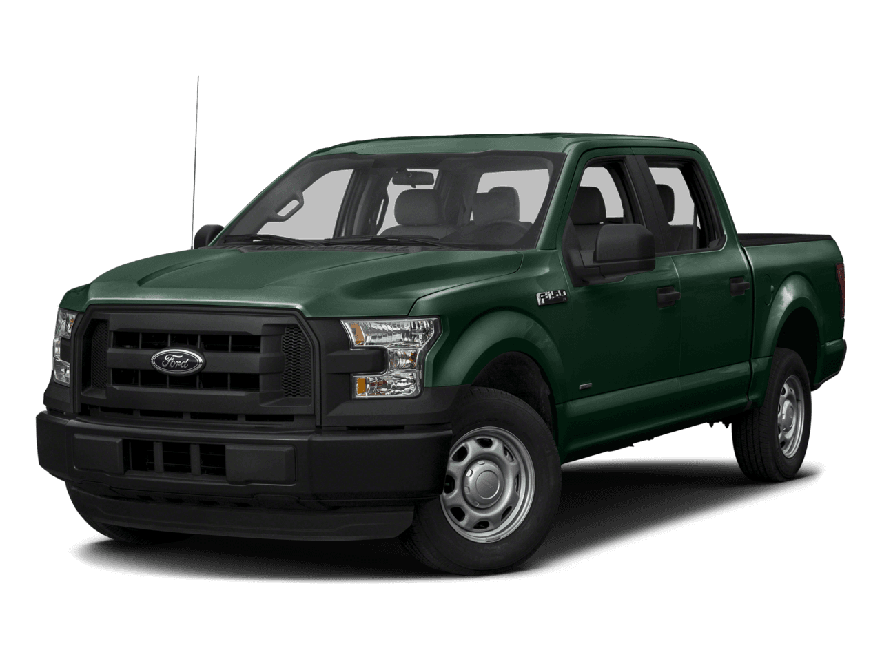 2016 Ford F-150 4WD SuperCrew 145" XL - Front 3/4, facing to the left