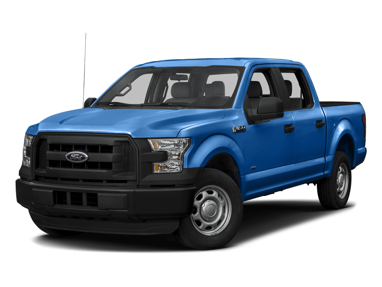 2016 Ford F-150 4WD SuperCrew 145" XL - Front 3/4, facing to the left