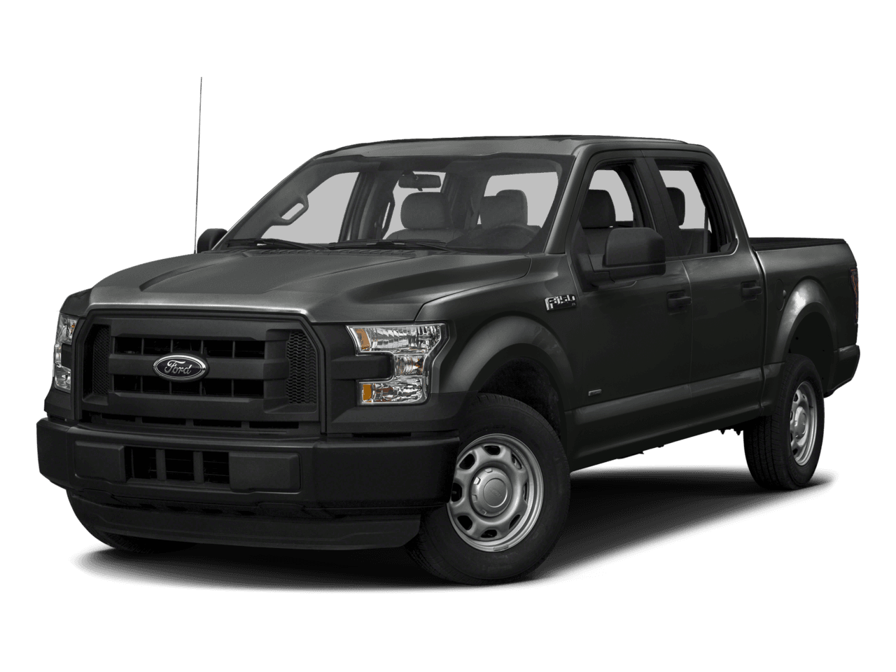 2016 Ford F-150 4WD SuperCrew 145" XL - Front 3/4, facing to the left