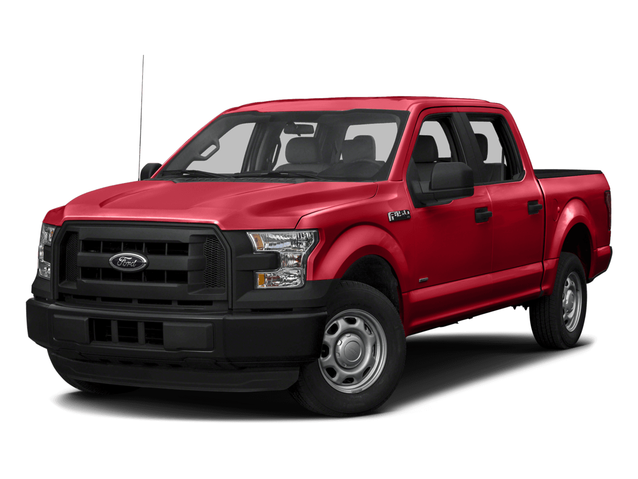 2016 Ford F-150 4WD SuperCrew 145" XL - Front 3/4, facing to the left