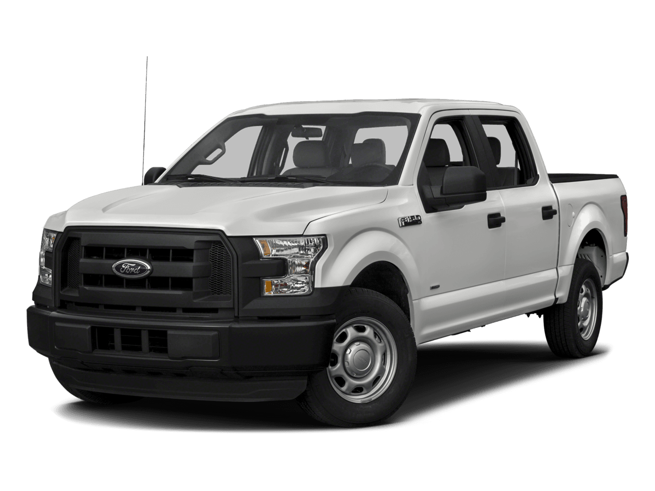 2016 Ford F-150 4WD SuperCrew 145" XL - Front 3/4, facing to the left