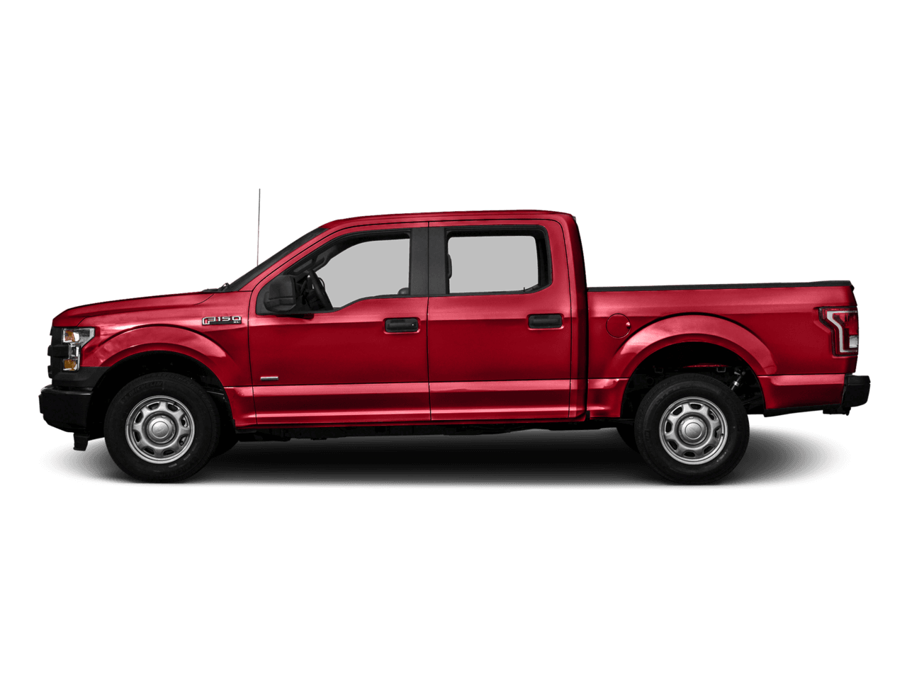 2016 Ford F-150 4WD SuperCrew 145" XL - Profile, facing to the left