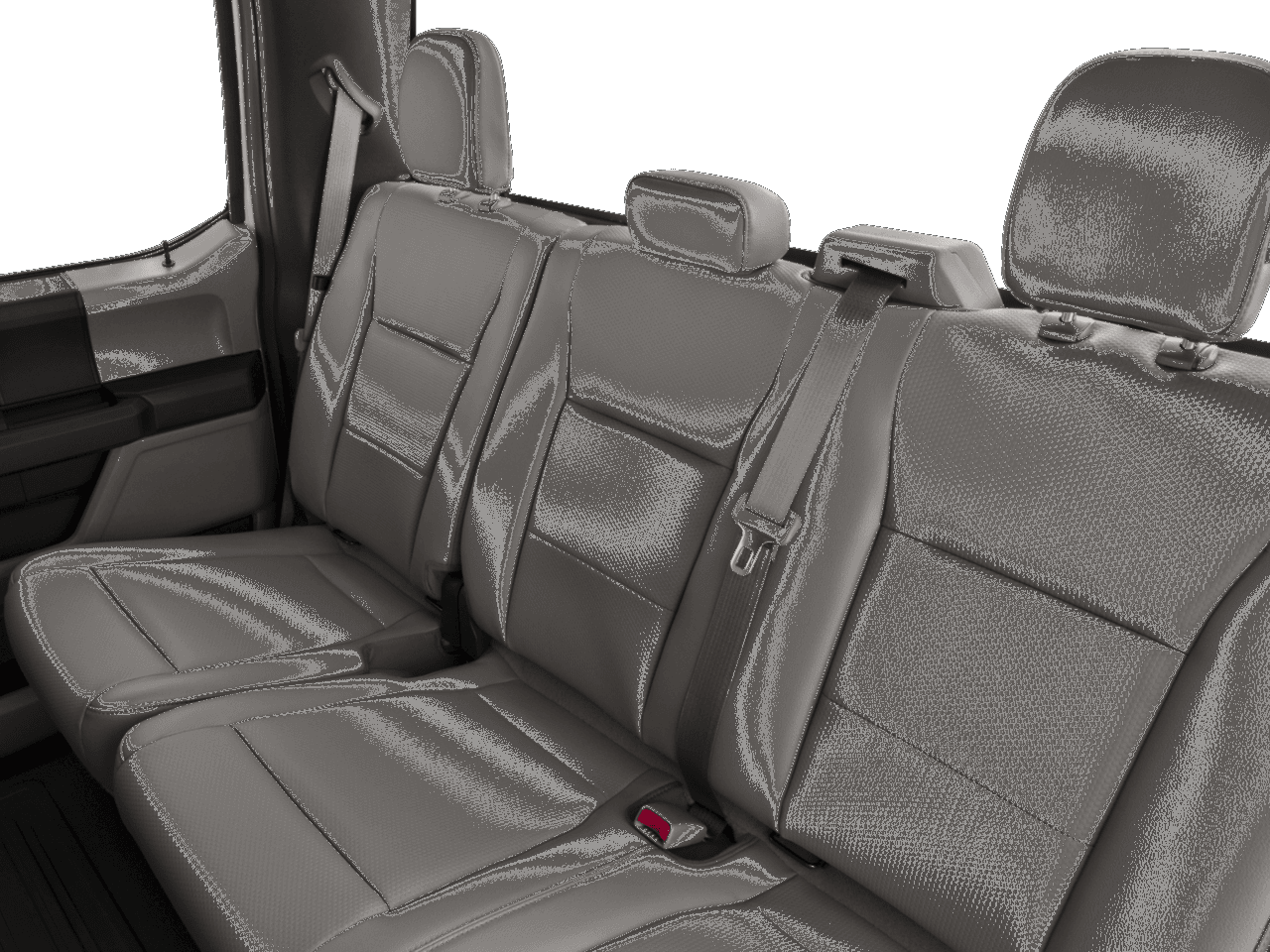 2016 Ford F-150 4WD SuperCrew 145" XL - Interior Rear seats