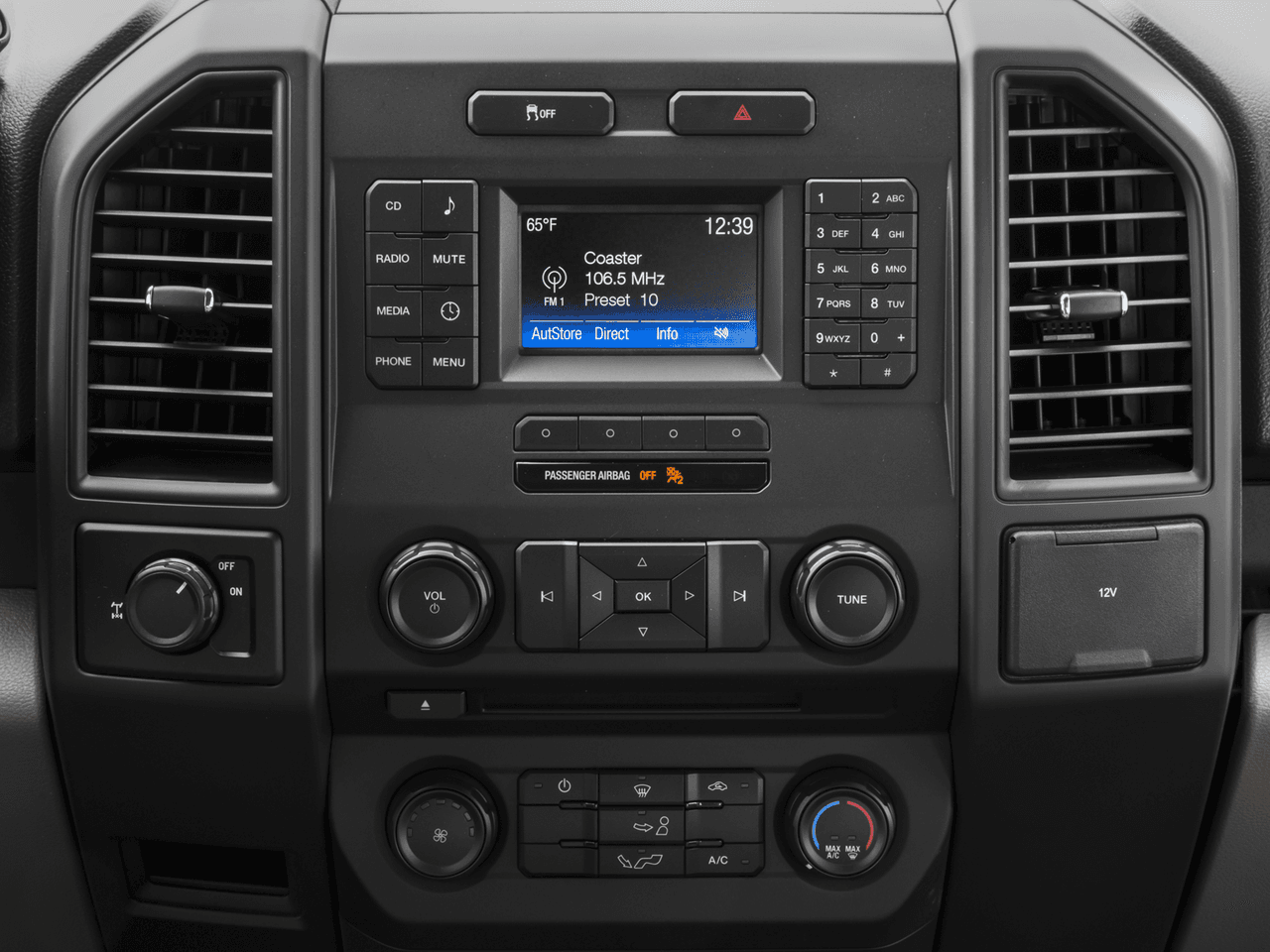 2016 Ford F-150 4WD SuperCrew 145" XL - Interior Stereo System