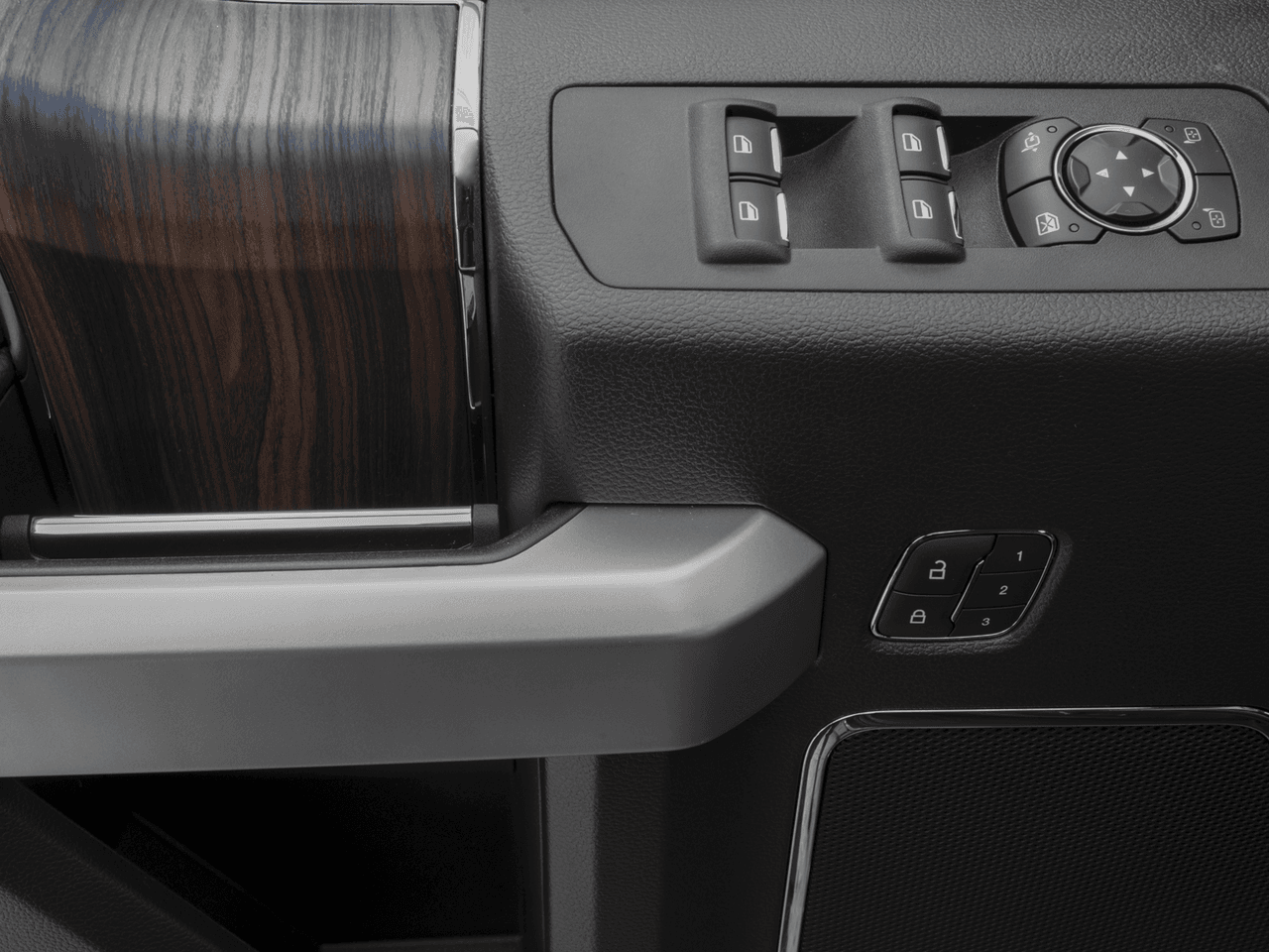 2016 Ford F-150 2WD SuperCrew 157" Lariat - Interior Driver's Door, Interior Controls Feature