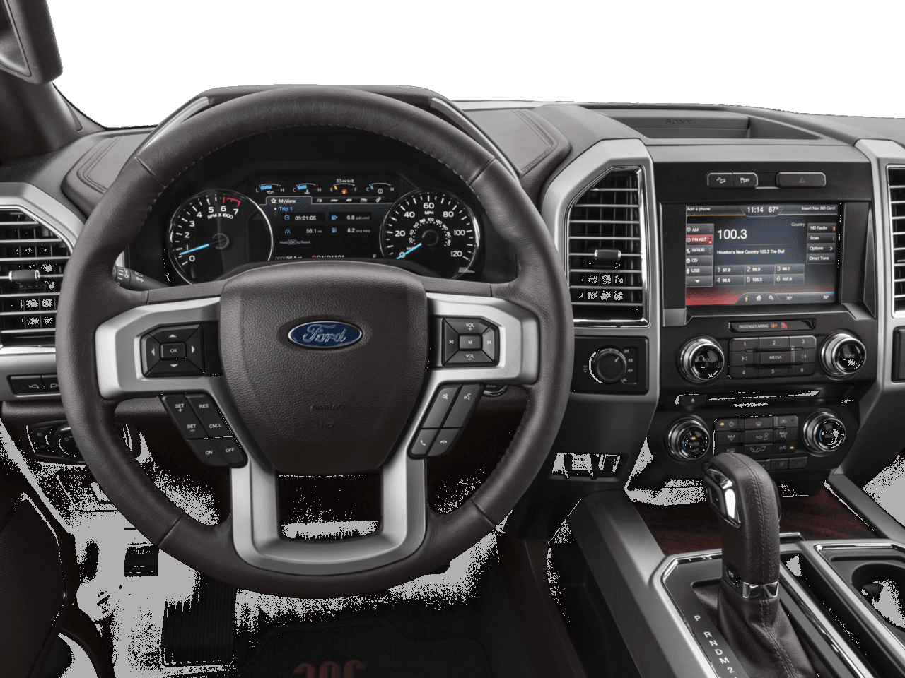 2016 Ford F-150 2WD SuperCrew 157" King Ranch - Interior Drivers Dash