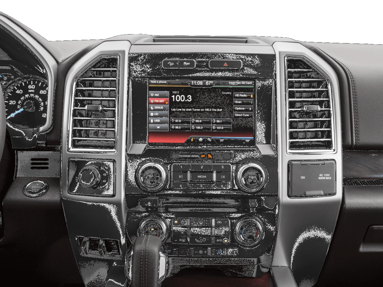 2016 Ford F-150 2WD SuperCrew 157" King Ranch - Interior Stereo System