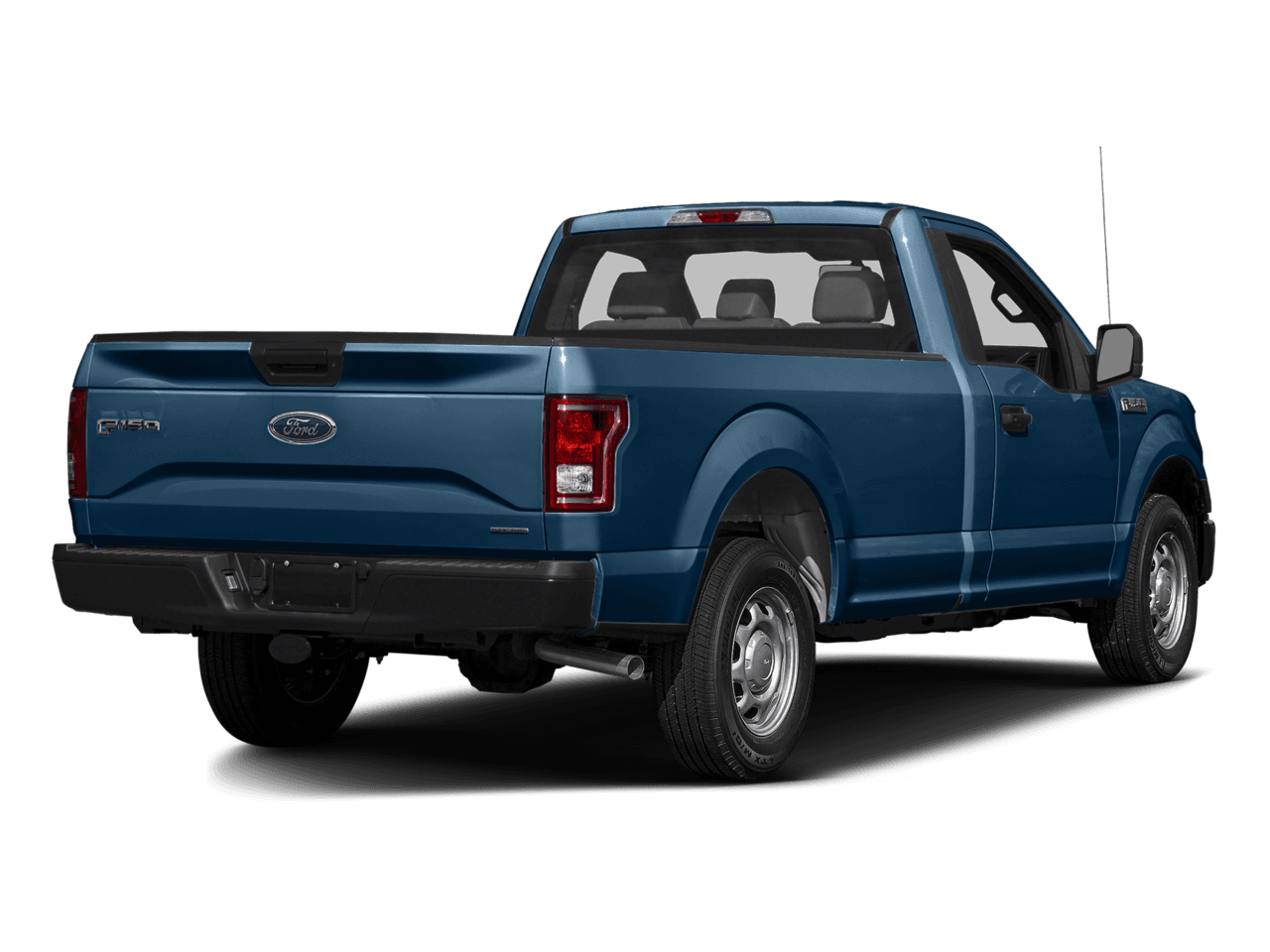 2016 Ford F-150 4WD Reg Cab 122.5" XL - Rear 3/4, facing to the right