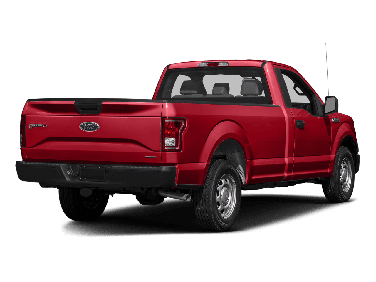 2016 Ford F-150 4WD Reg Cab 122.5" XL - Rear 3/4, facing to the right