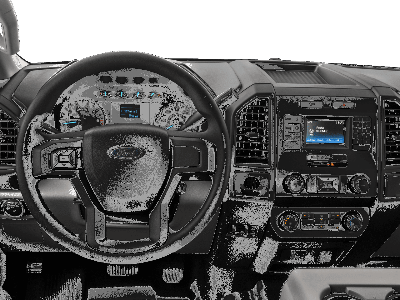 2016 Ford F-150 4WD SuperCab 145" XL - Interior Drivers Dash