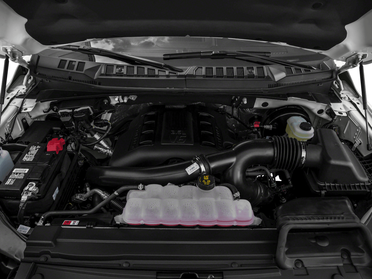 2016 Ford F-150 4WD SuperCab 145" XL - Interior Engine Shot Feature