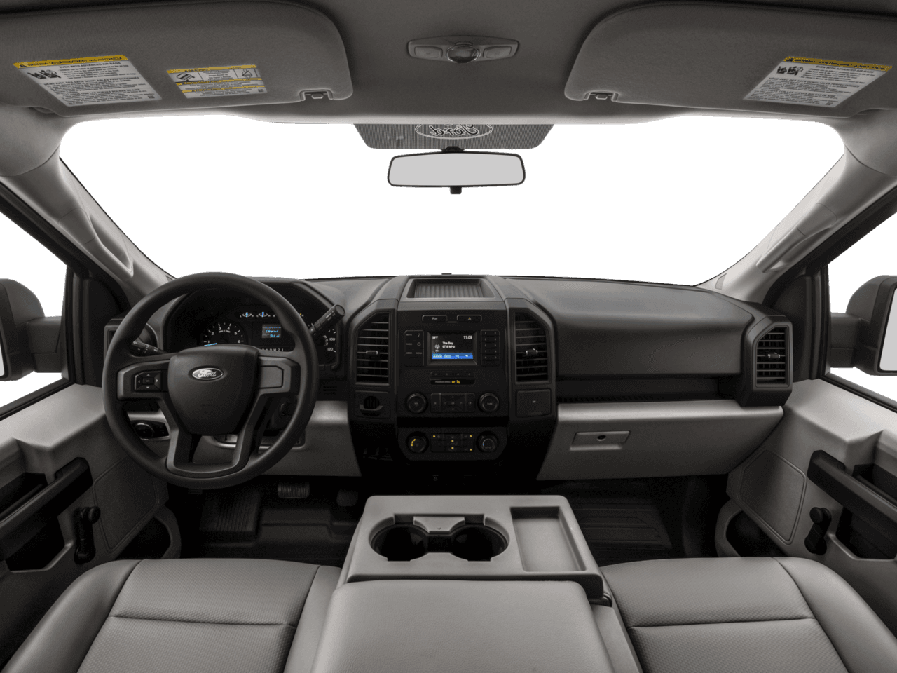 2016 Ford F-150 4WD SuperCab 145" XL - Interior Full Dash Basic