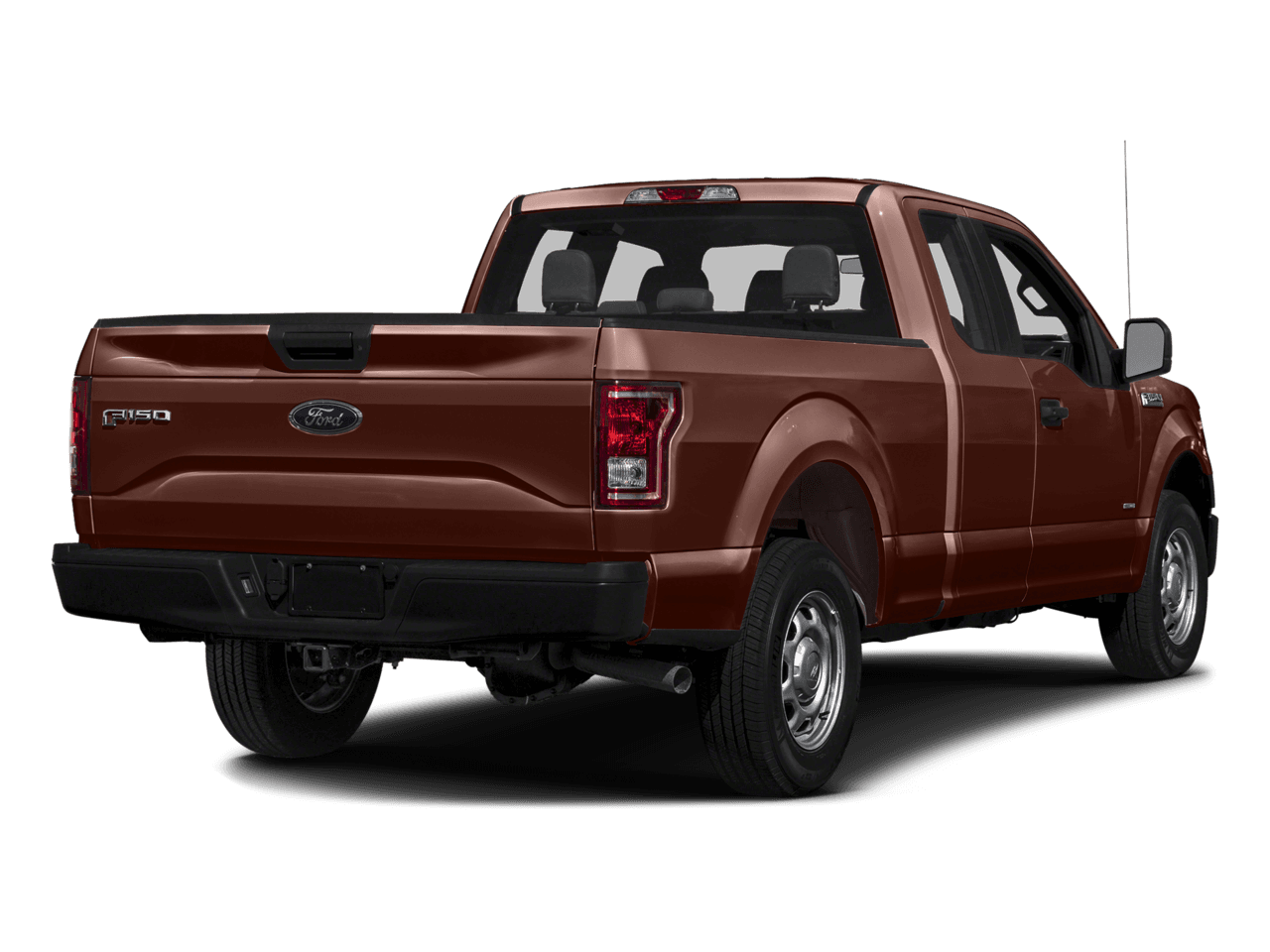 2016 Ford F-150 4WD SuperCab 145" XL - Rear 3/4, facing to the right