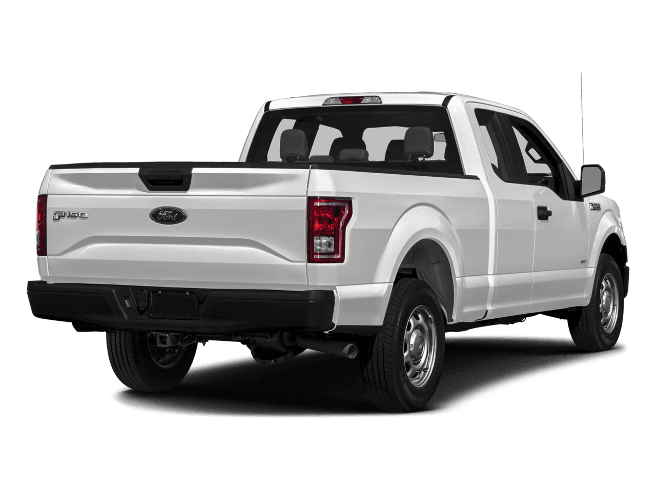 2016 Ford F-150 4WD SuperCab 145" XL - Rear 3/4, facing to the right