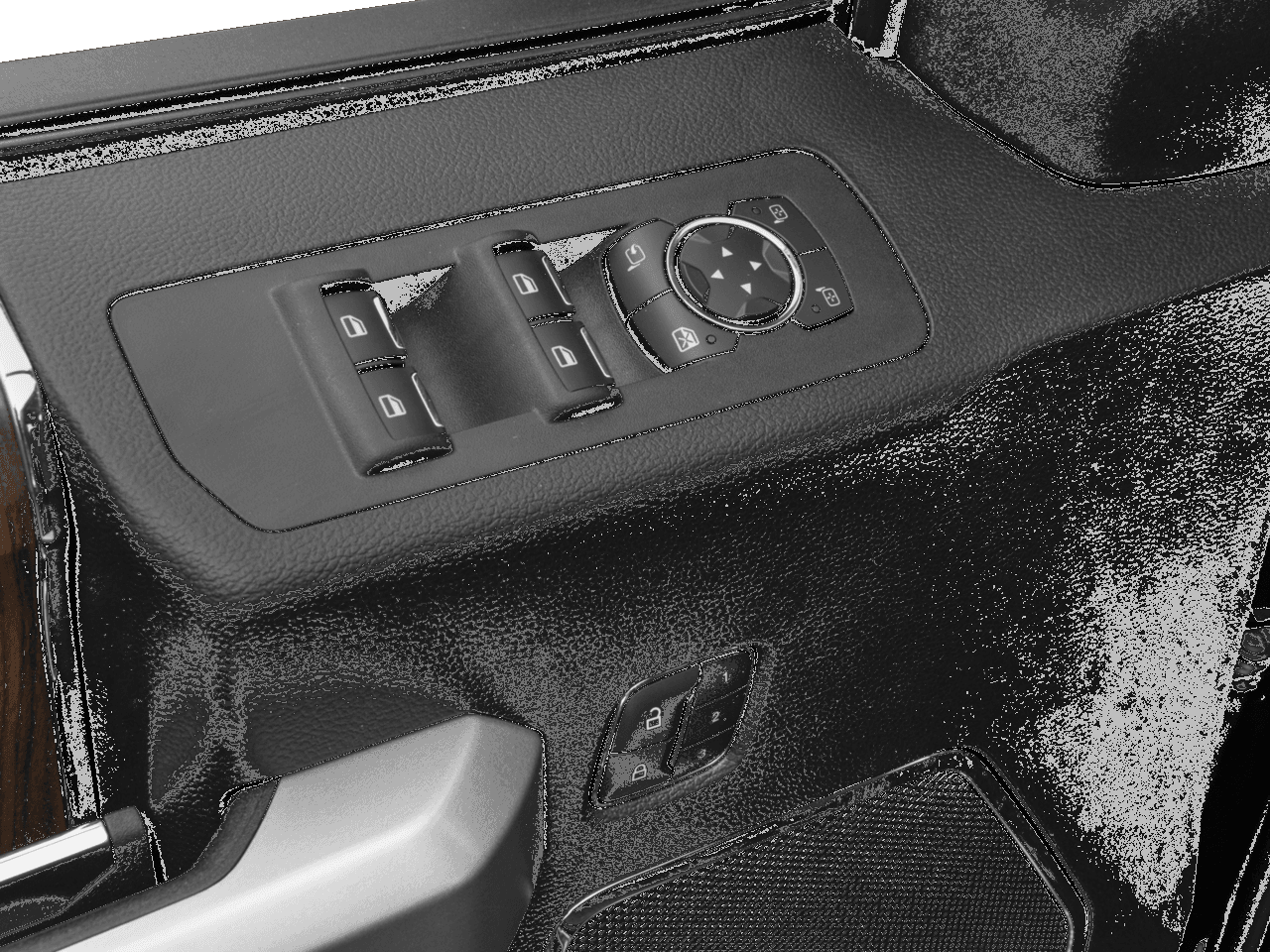 2016 Ford F-150 4WD SuperCab 145" Lariat - Interior Driver's Door, Interior Controls Feature