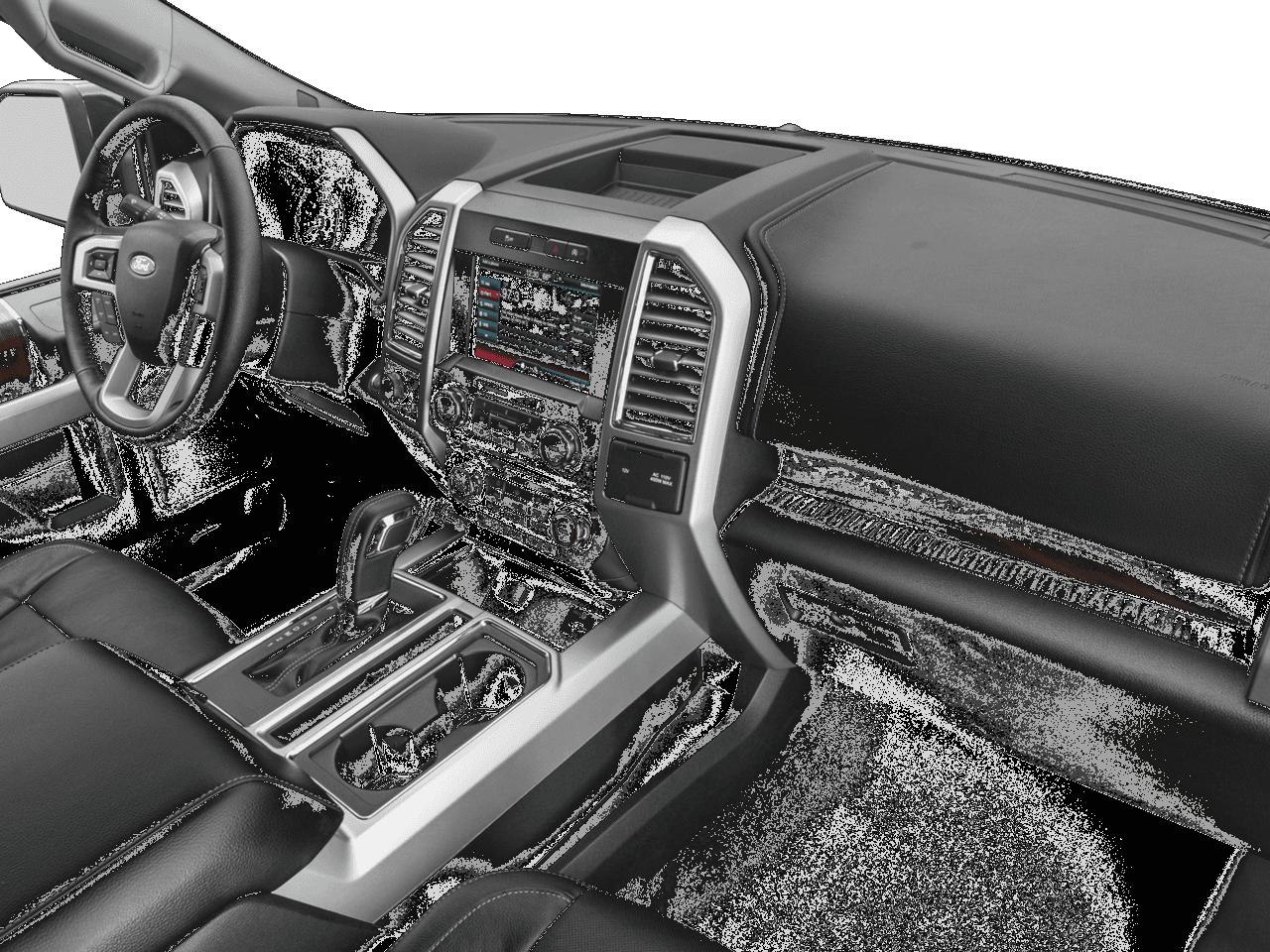 2016 Ford F-150 4WD SuperCab 145" Lariat - Interior Passenger Dash