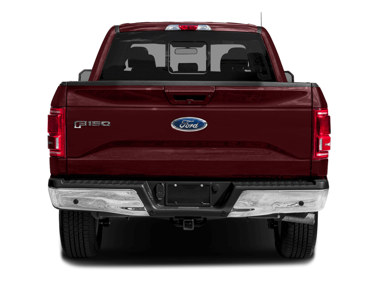 2016 Ford F-150 4WD SuperCab 145" Lariat - Rear (full)