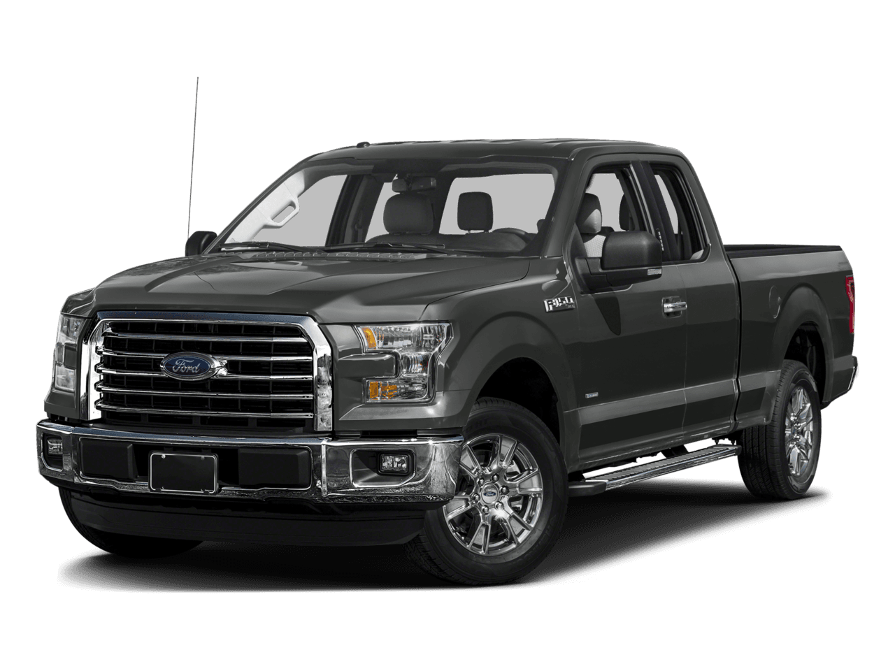 2016 Ford F-150 4WD SuperCab 163" XLT - Front 3/4, facing to the left