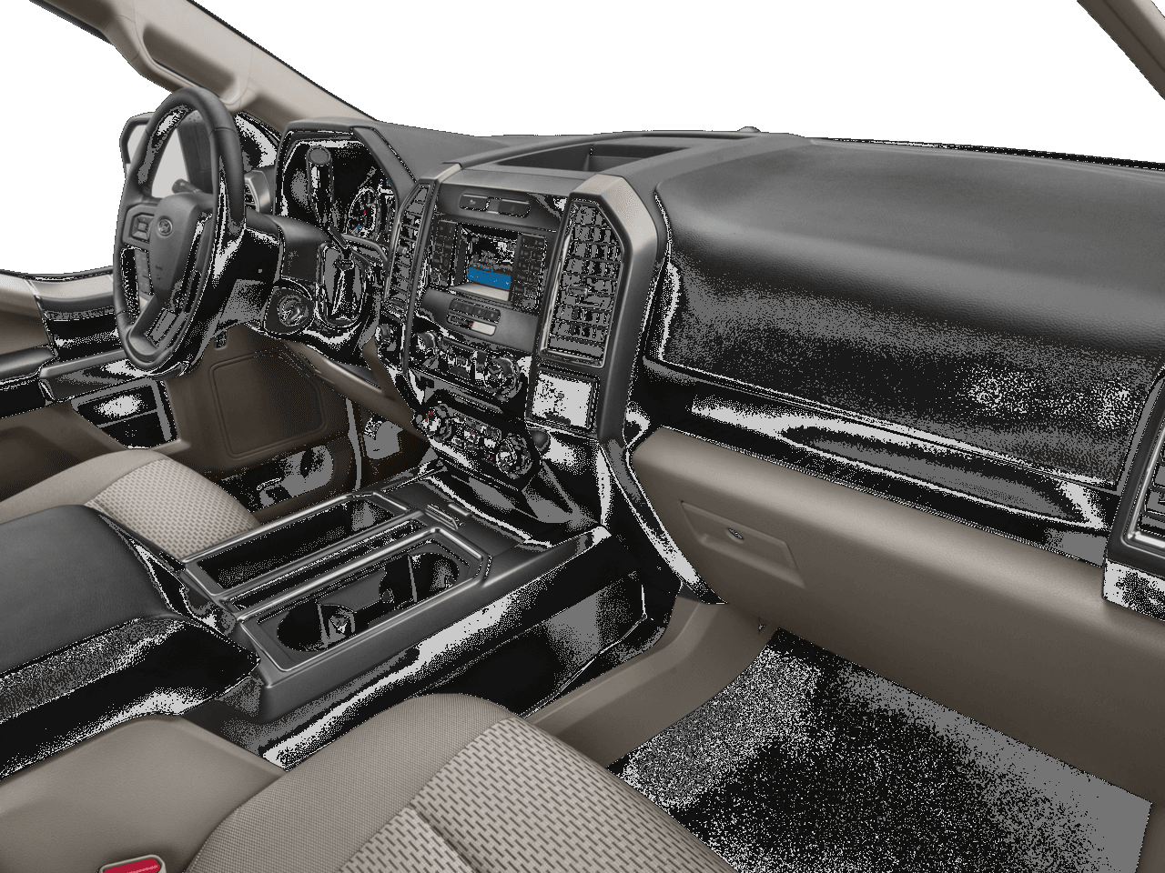 2016 Ford F-150 4WD SuperCab 163" XLT - Interior Passenger Dash