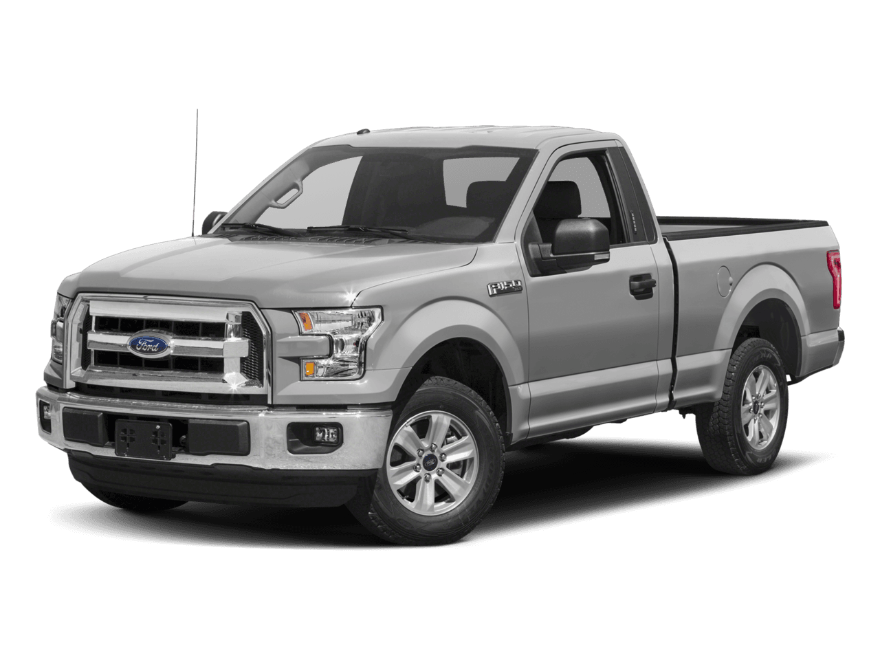 2016 Ford F-150 4WD Reg Cab 122.5" XLT - Front 3/4, facing to the left