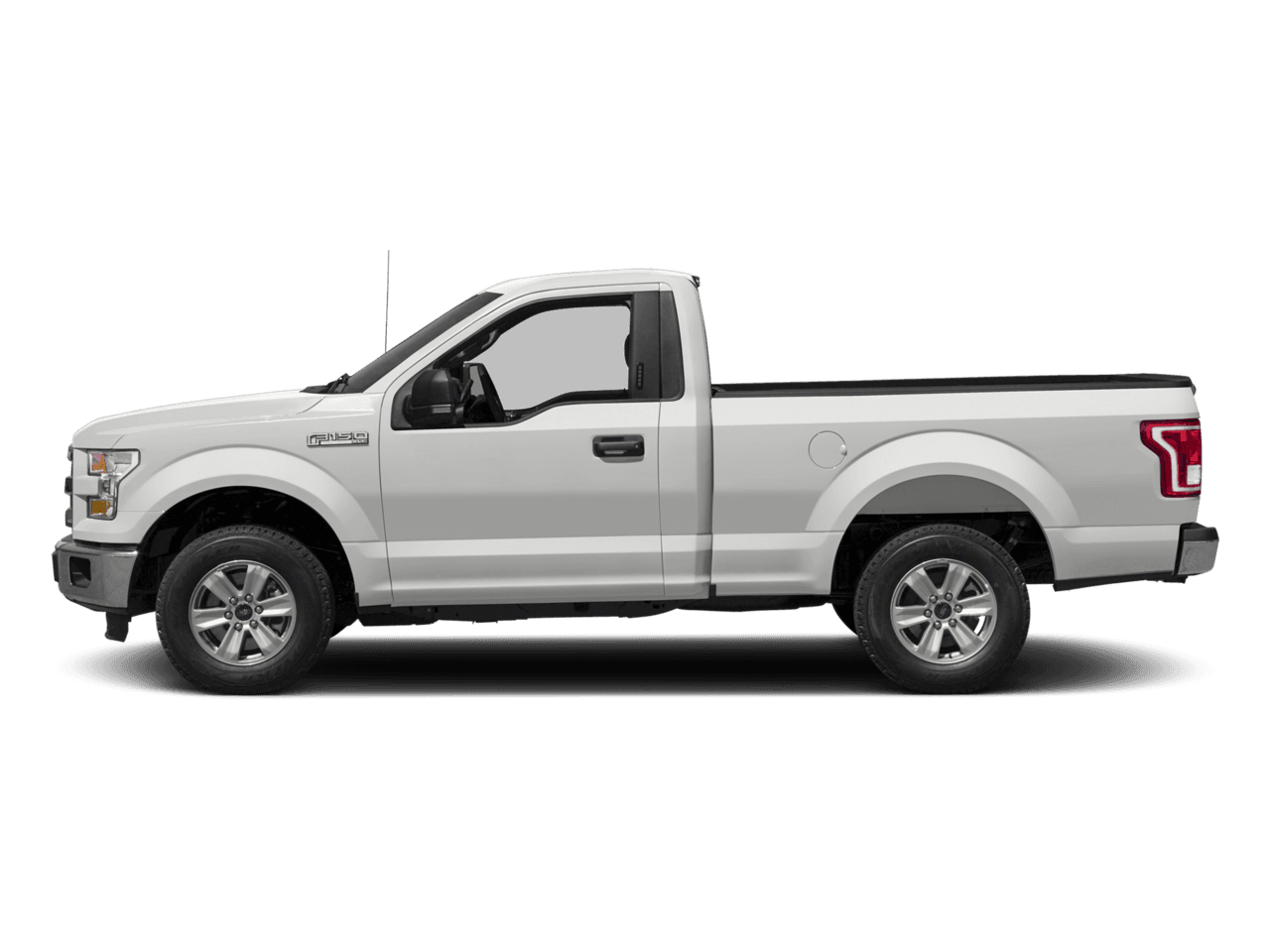 2016 Ford F-150 4WD Reg Cab 122.5" XLT - Profile, facing to the left