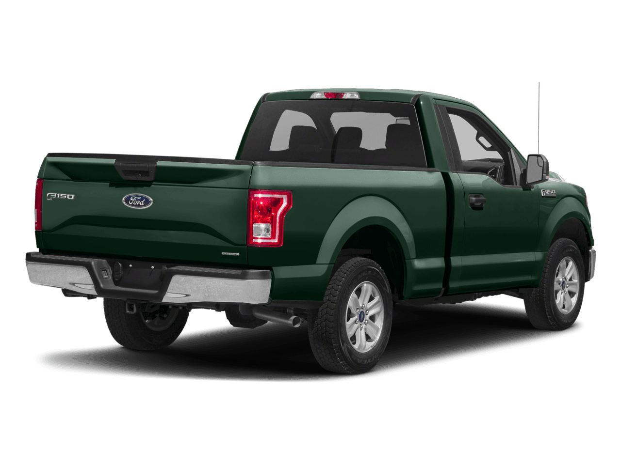 2016 Ford F-150 4WD Reg Cab 122.5" XLT - Rear 3/4, facing to the right