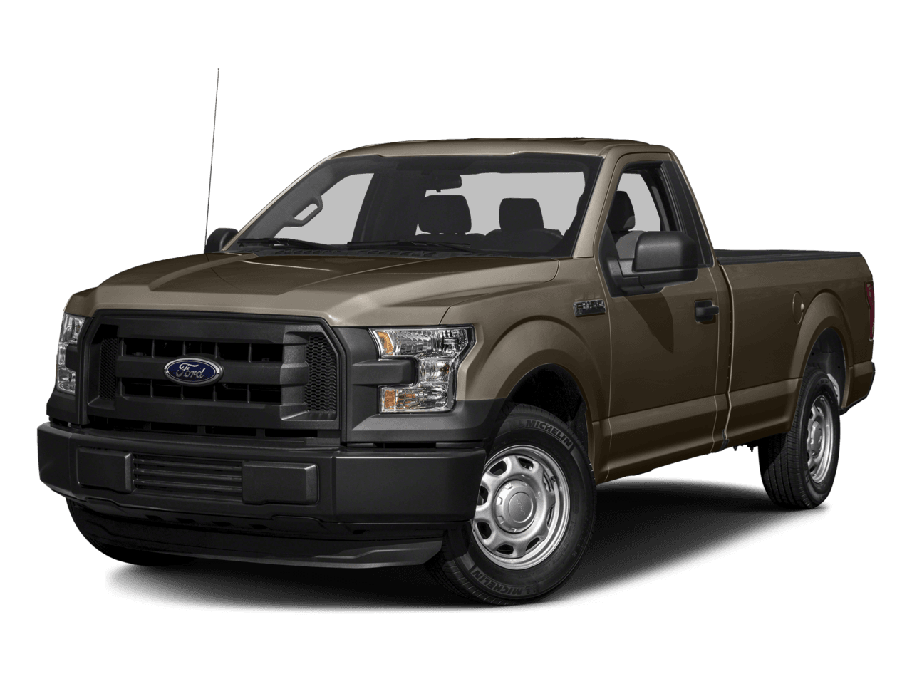 2016 Ford F-150 4WD Reg Cab 141" XL - Front 3/4, facing to the left