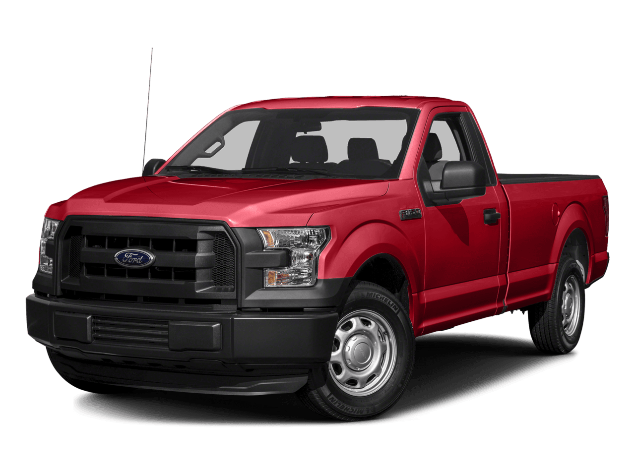 2016 Ford F-150 4WD Reg Cab 141" XL - Front 3/4, facing to the left