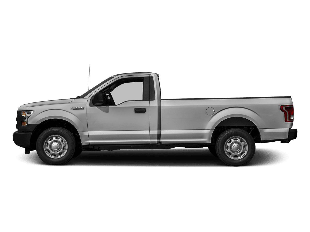 2016 Ford F-150 4WD Reg Cab 141" XL - Profile, facing to the left