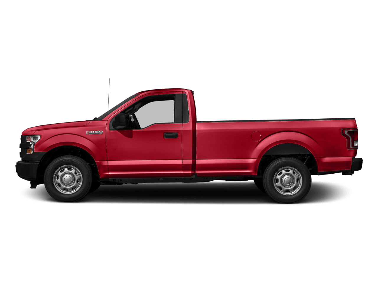 2016 Ford F-150 4WD Reg Cab 141" XL - Profile, facing to the left